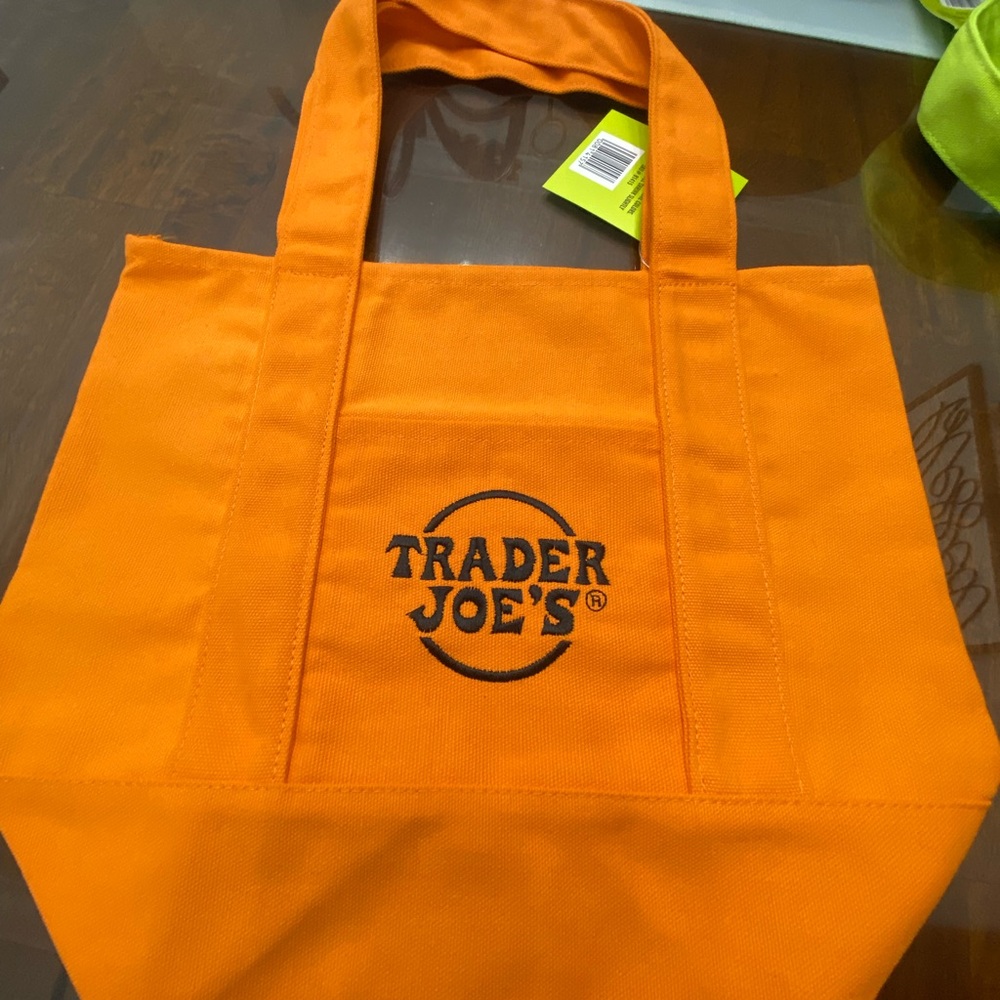 Trader Joe's Orange Mini Bag